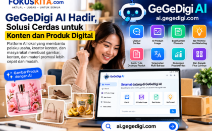 GeGeDigi AI Hadir, Platform AI Lokal yang Bantu Pelaku Usaha Membuat Konten dan Materi Digital Lebih Cepat