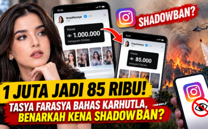 Views Tasya Farasya Anjlok dari 1 Juta Jadi 85 Ribu Usai Bahas Karhutla, Benarkah Kena Shadowban?